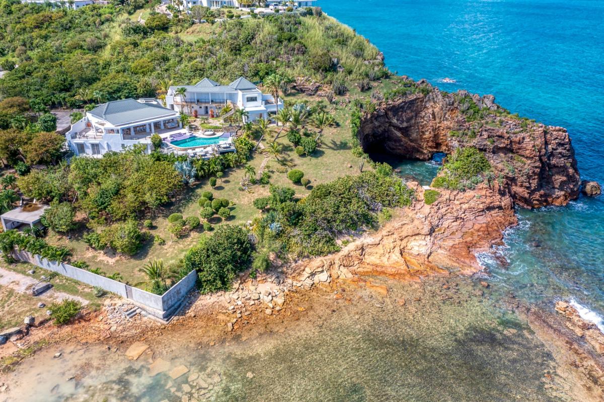 Villa rental in St Martin - Drone view